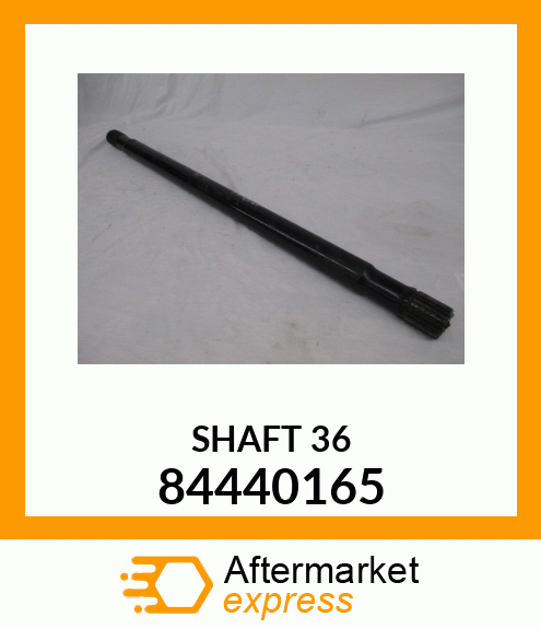 SHAFT36 84440165