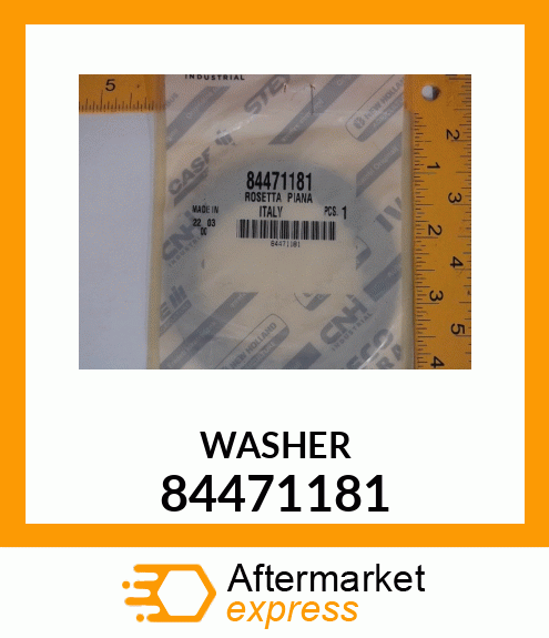 WASHER 84471181