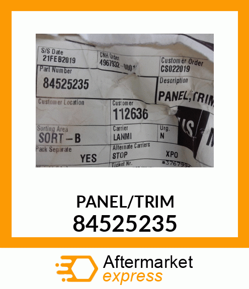 PANEL/TRIM 84525235