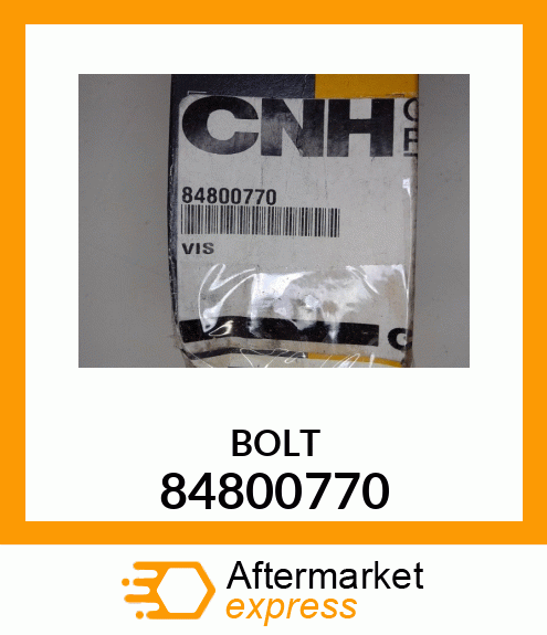 BOLT 84800770