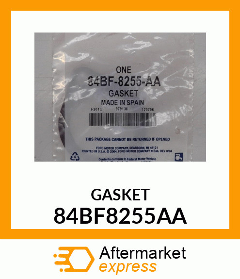 GASKET 84BF8255AA