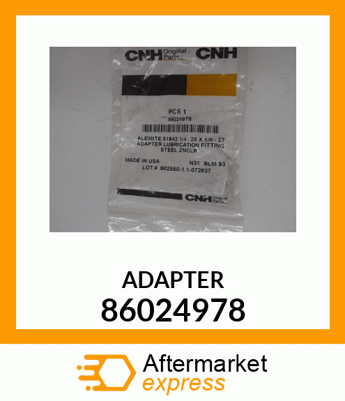 ADAPTER 86024978