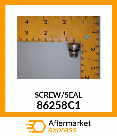 SCREW/SEAL 86258C1