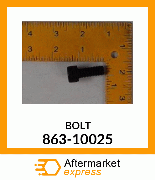 BOLT 863-10025