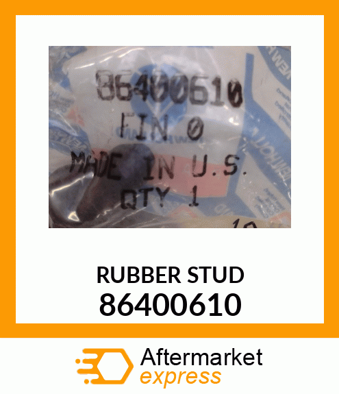 RUBBERSTUD 86400610