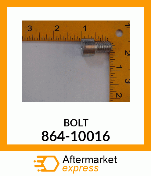 BOLT 864-10016