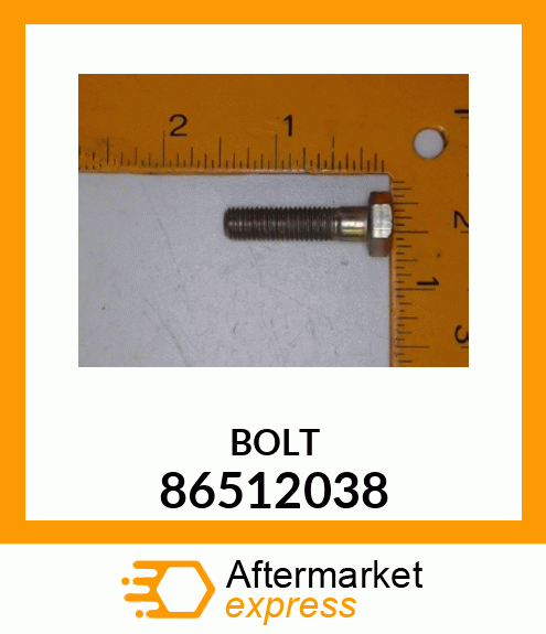 BOLT 86512038