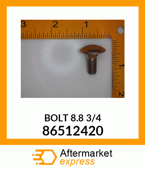 BOLT8.83/4'' 86512420