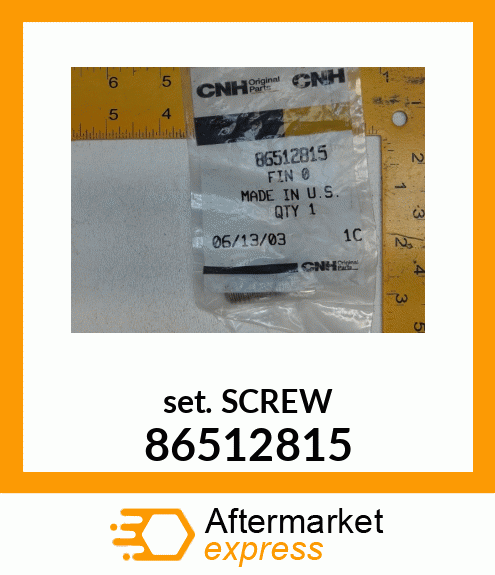 SETSCREW 86512815