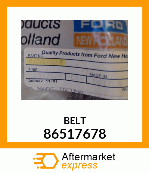 BELT 86517678