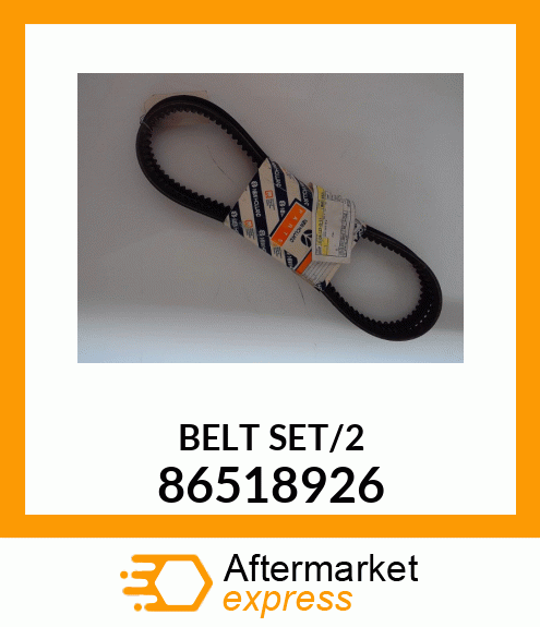 BELTSET/2 86518926