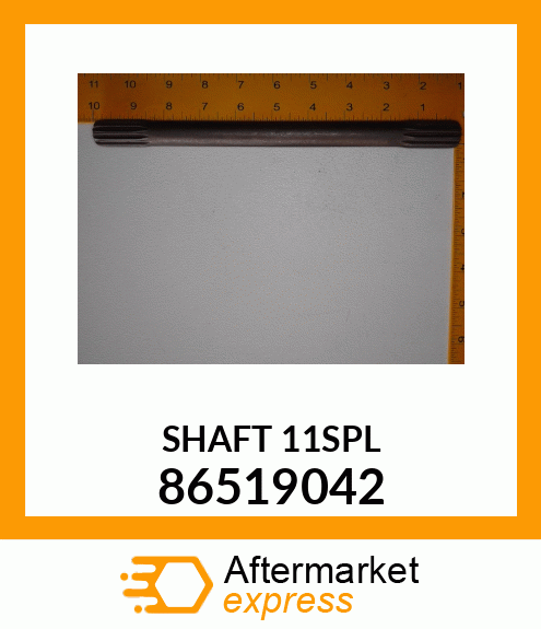 SHAFT_11SPL 86519042