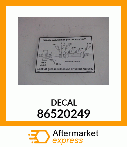 DECAL 86520249