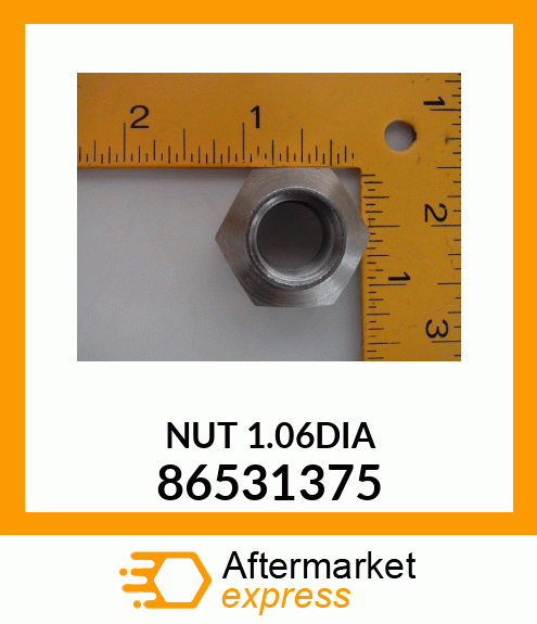 NUT1.06DIA 86531375