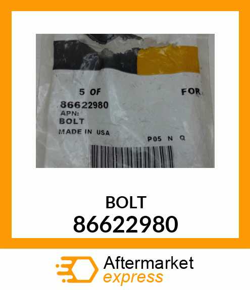 BOLT 86622980