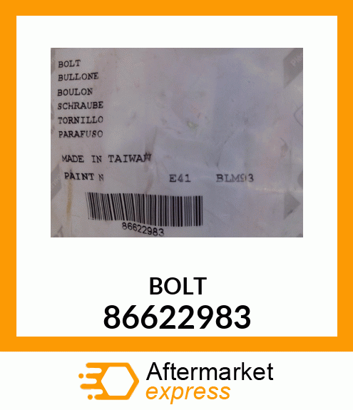 BOLT 86622983