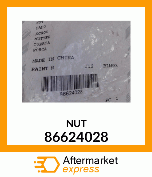 NUT 86624028