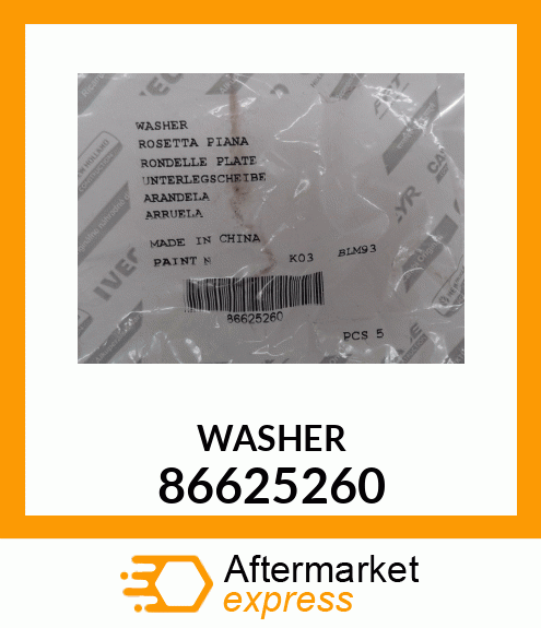 WASHER 86625260