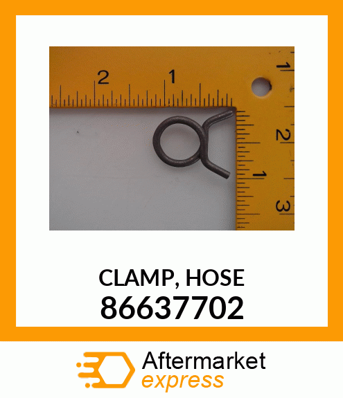 CLAMP,HOSE 86637702