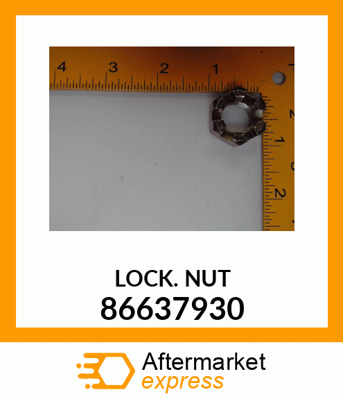 LOCKNUT 86637930