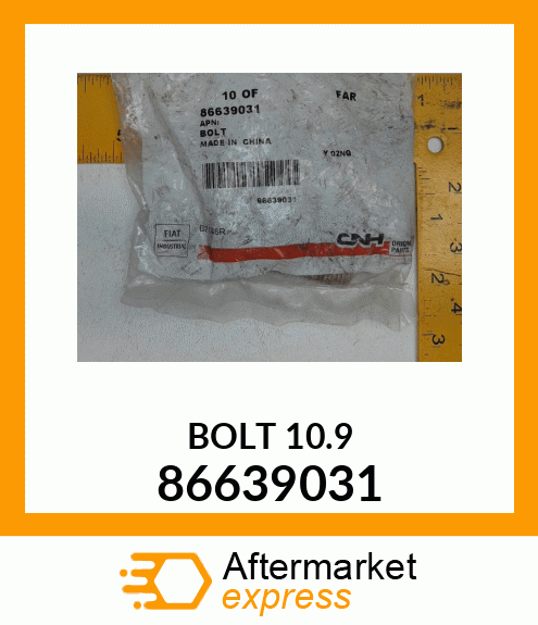 BOLT10.9 86639031