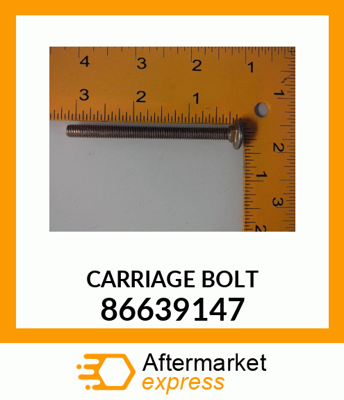 BOLT,CARRIAGE 86639147