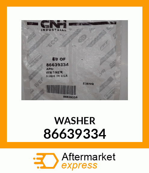 WASHER 86639334