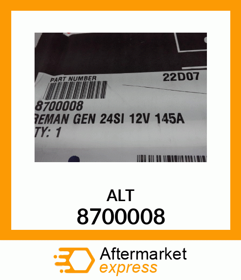 ALT 8700008