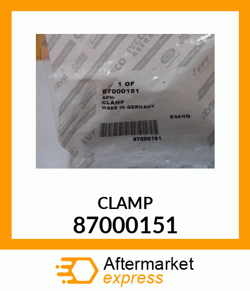 CLAMP 87000151