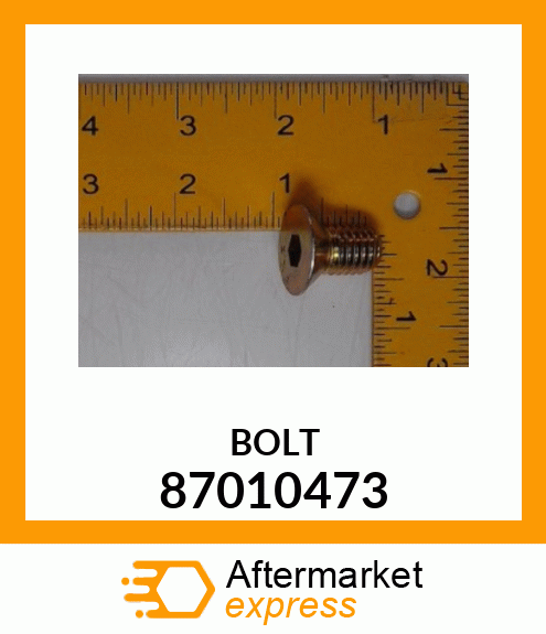 BOLT 87010473