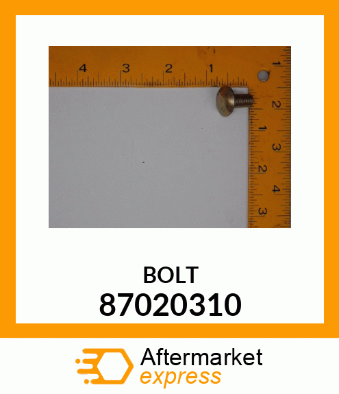 BOLT 87020310