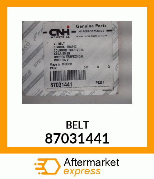 BELT 87031441