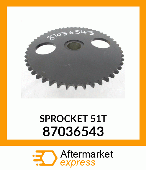 SPROCKET51T 87036543