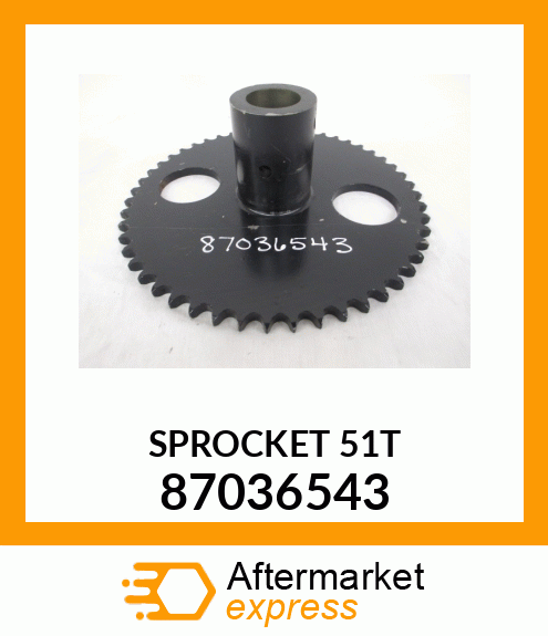 SPROCKET51T 87036543