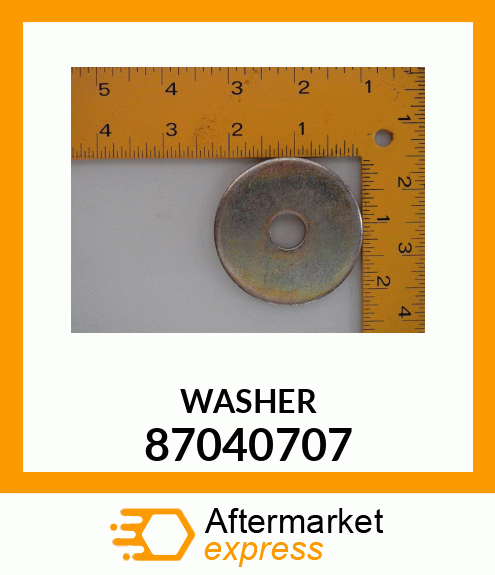 WASHER 87040707