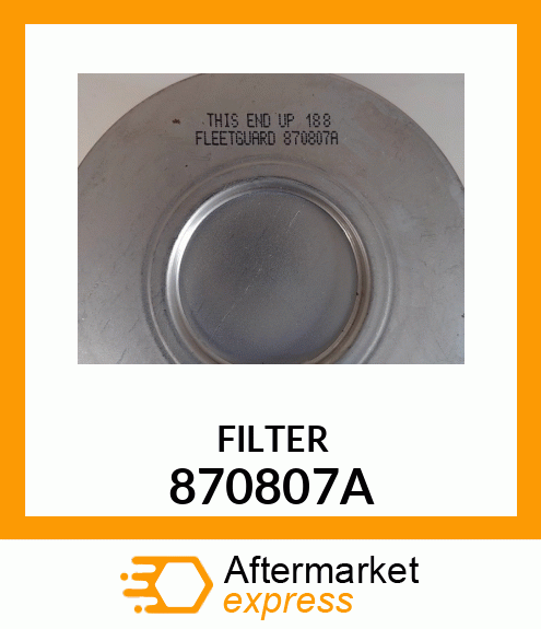 FILTER 870807A