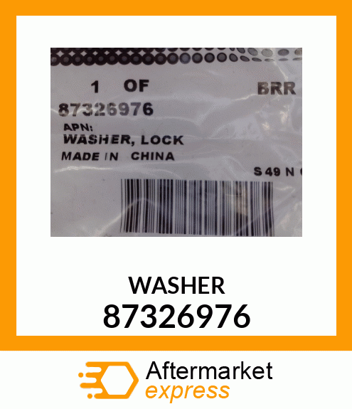 WASHER 87326976