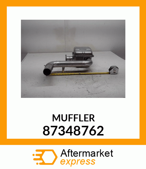 MUFFLER 87348762