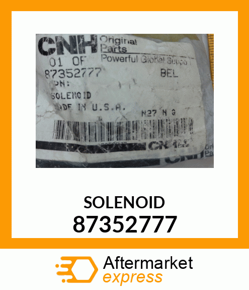 SOLENOID 87352777