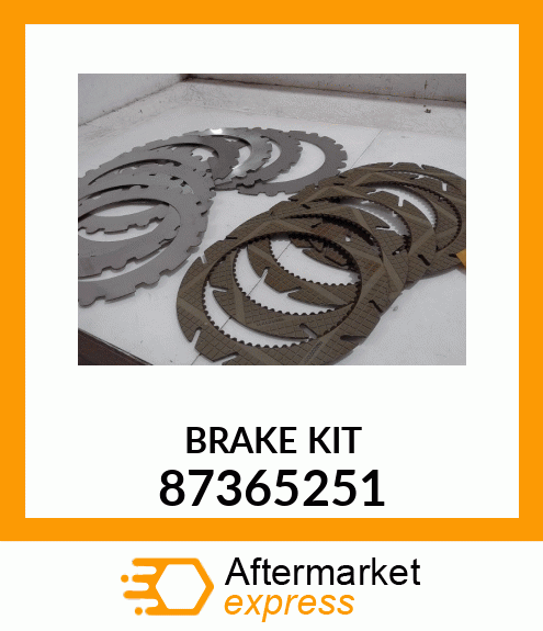 BRAKEKIT 87365251