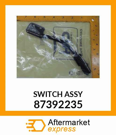 SWITCH ASSY 87392235