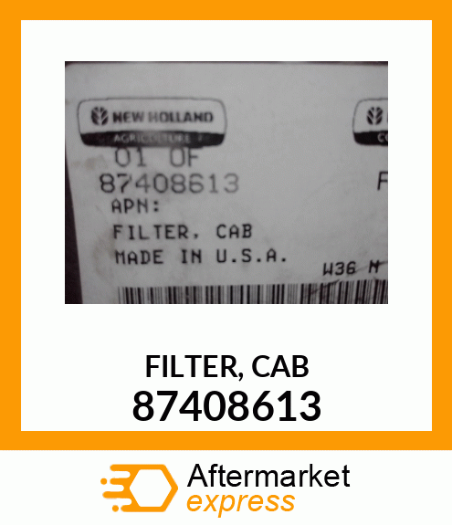 FILTER,CAB 87408613