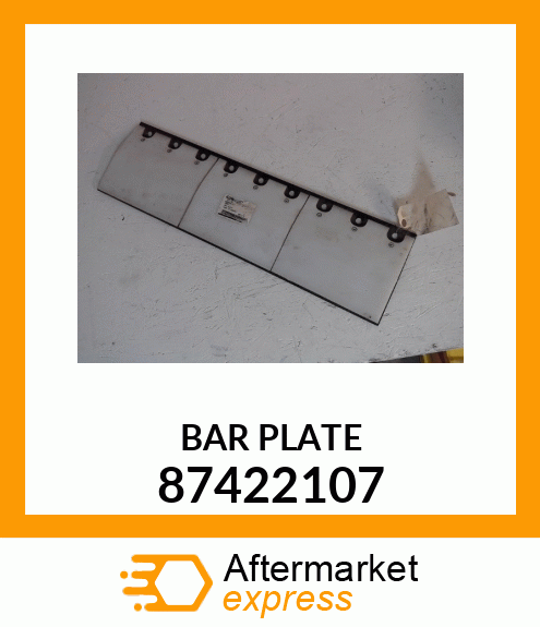 BAR_PLATE 87422107