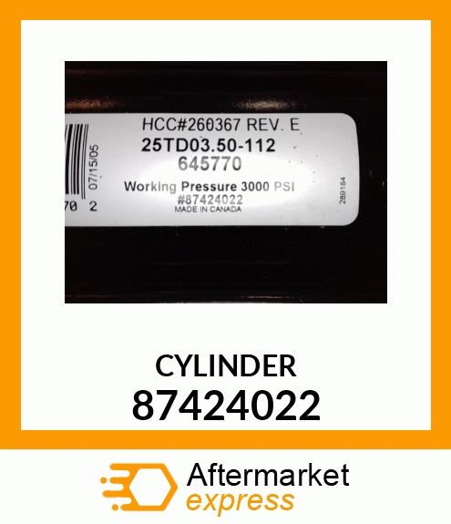 CYLINDER 87424022