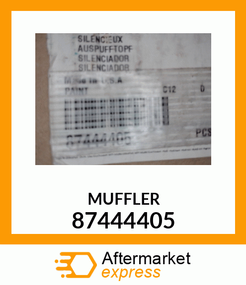 MUFFLER 87444405