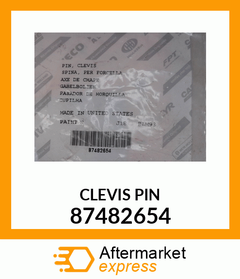 CLEVISPIN 87482654