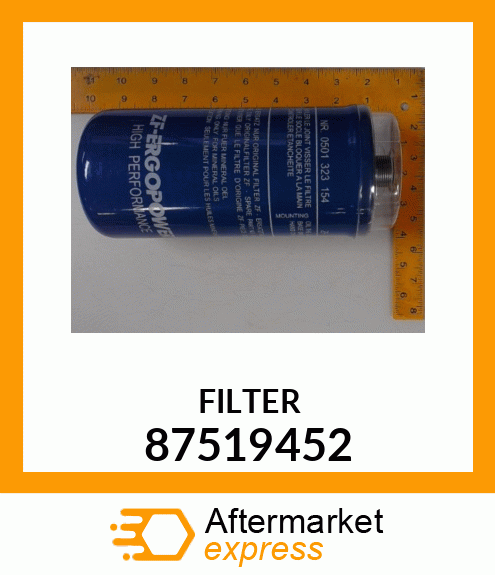 Hydraulic Filter 87519452