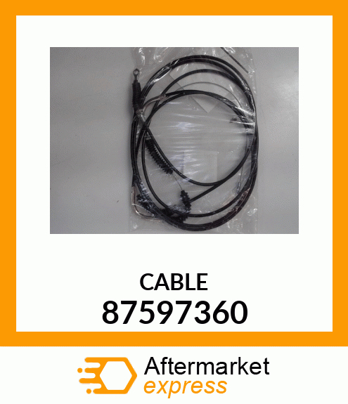 CABLE 87597360