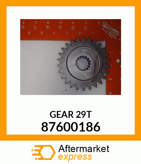 GEAR 29T 87600186