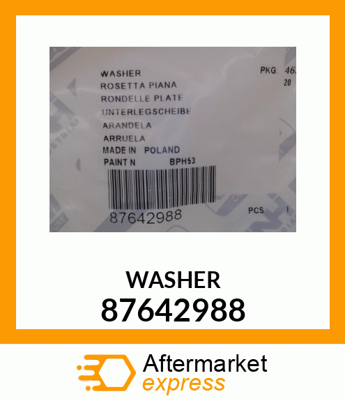 WASHER 87642988